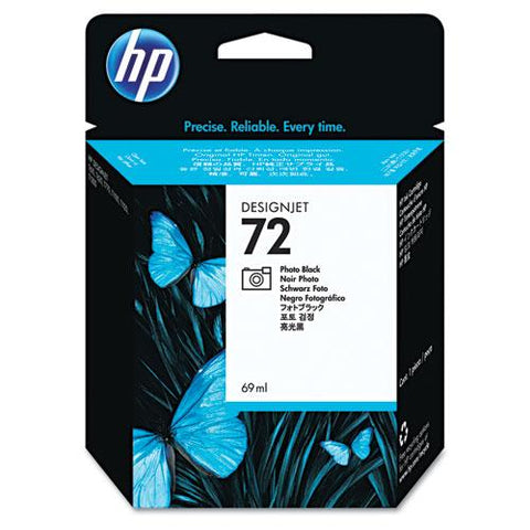 Original HP 72, (C9397A) Photo Black Original Ink Cartridge