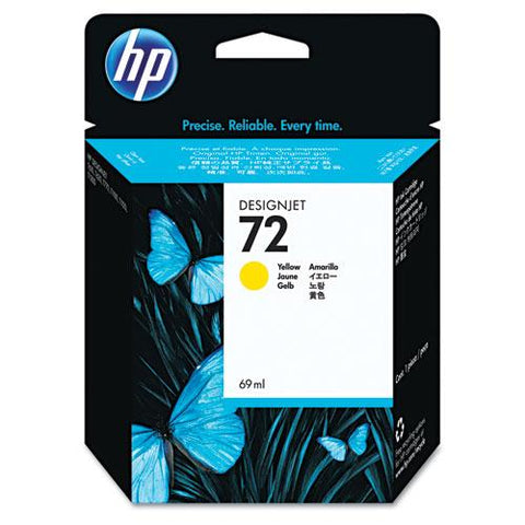 Original HP 72, (C9400A) Yellow Original Ink Cartridge