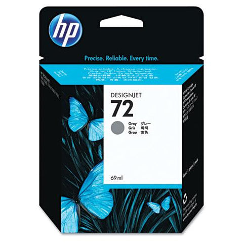Original HP 72, (C9401A) Gray Original Ink Cartridge