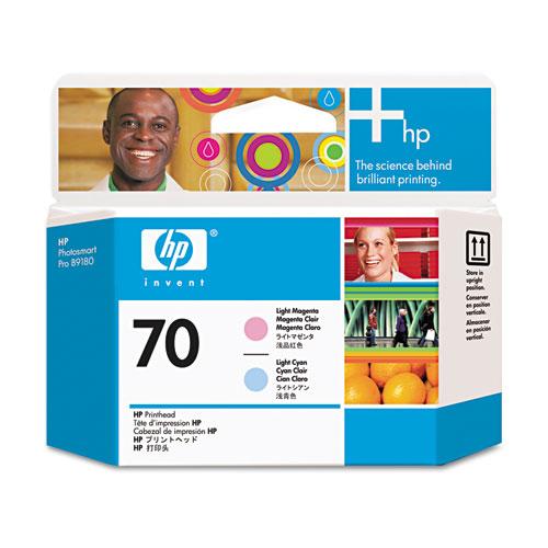 Original HP 70, (C9405A) Light Magenta/Light Cyan Printhead