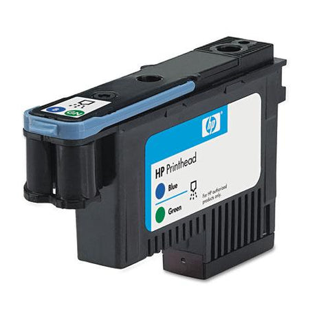 Original HP 70, (C9408A) Blue/Green Printhead