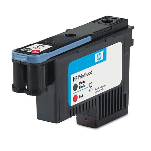 Original HP 70, (C9409A) Black/Red Printhead