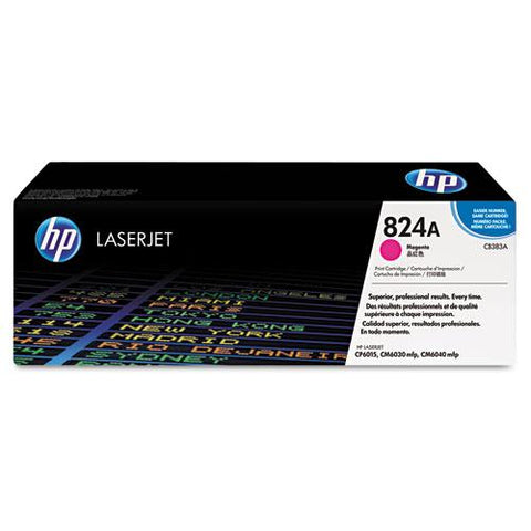 Original HP 824A, (CB383A) Magenta Original LaserJet Toner Cartridge