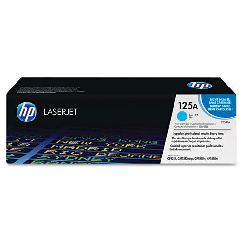 Original HP 125A, (CB541A) Cyan Original LaserJet Toner Cartridge