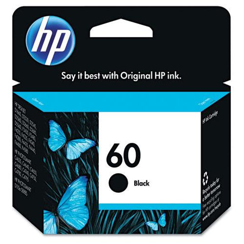 Original HP 60, (CC640WN) Black Original Ink Cartridge