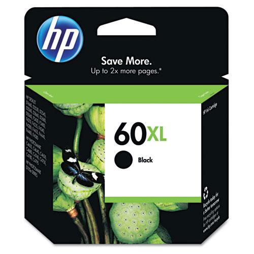 Original HP 60XL, (CC641WN) High Yield Black Original Ink Cartridge