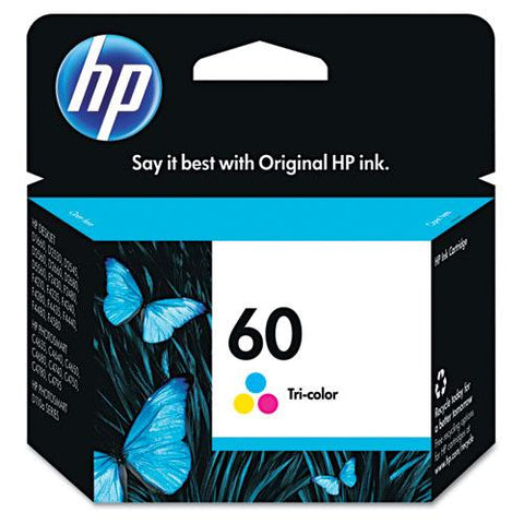 Original HP 60, (CC643WN) Tri-color Original Ink Cartridge