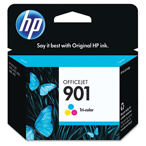 Original HP 901, (CC656AN) Tri-color Original Ink Cartridge