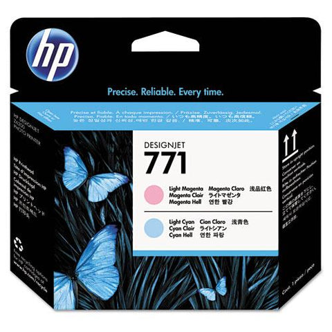 Original HP 771, (CE019A) Light Cyan/Light Magenta Printhead