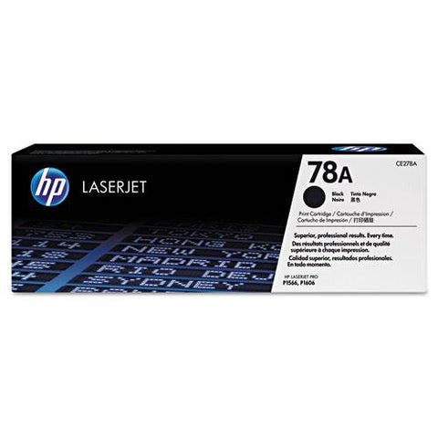 Original HP 78A, (CE278A) Black Original LaserJet Toner Cartridge
