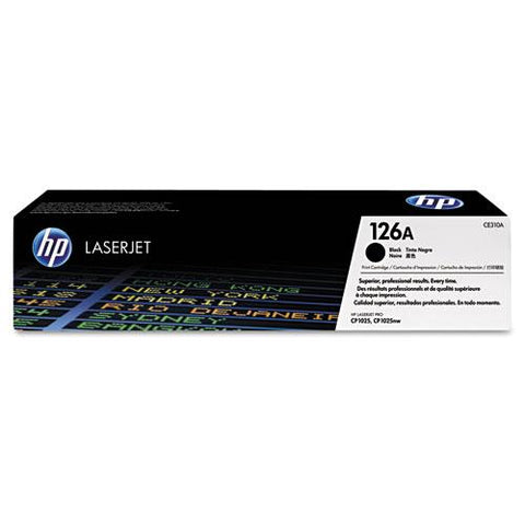 Original HP 126A, (CE310A) Black Original LaserJet Toner Cartridge