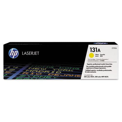 Original HP 131A, (CF212A) Yellow Original LaserJet Toner Cartridge