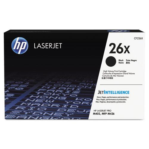 Original HP 26X, (CF226X) High-Yield Black Original LaserJet Toner Cartridge