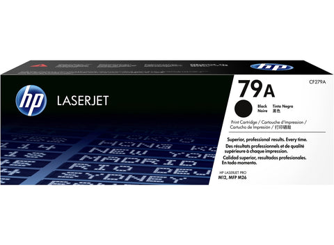 Original Hewlett Packard CF279A HP79A Black Toner Cartridge (1K YLD)