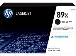 Original HP 89X Black Toner Cartridge, High Yield, HP CF289X