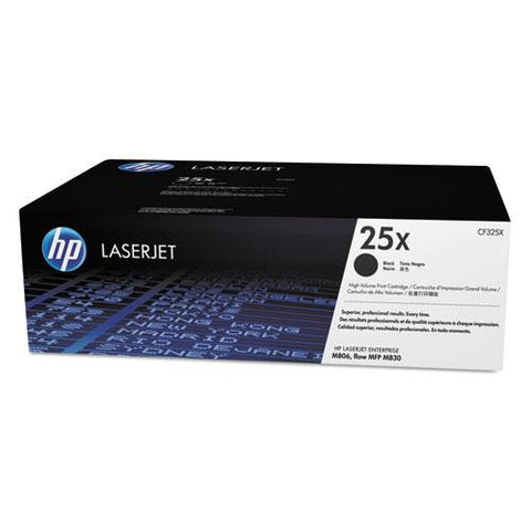 Original HP 25X, (CF325X) High Yield Black Original LaserJet Toner Cartridge