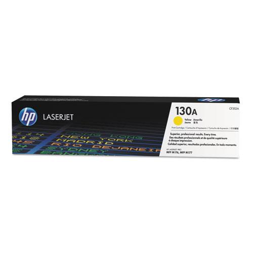 Original HP 130A, (CF352A) Yellow Original LaserJet Toner Cartridge