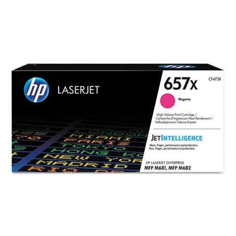 Original HP 657X, (CF473X) High Yield Magenta Original LaserJet Toner Cartridge