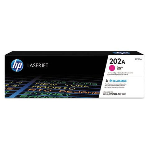 Original HP 202A (CF503A) Magenta Original Toner, 1300 Page-Yield