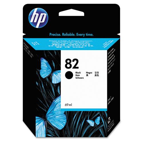 Original HP 82, (CH565A) Black Original Ink Cartridge