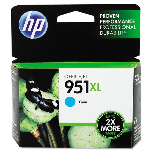 Original HP 951XL, (CN046AN) High Yield Cyan Original Ink Cartridge