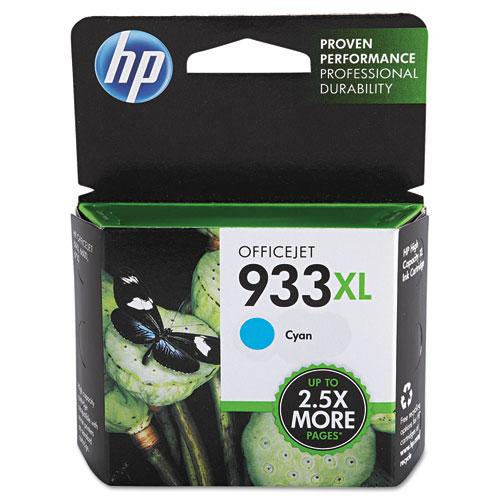 Original HP 933XL, (CN054AN) High Yield Cyan Original Ink Cartridge