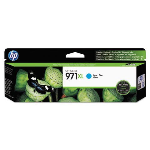 Original HP 971XL, (CN626AM) High Yield Cyan Original Ink Cartridge