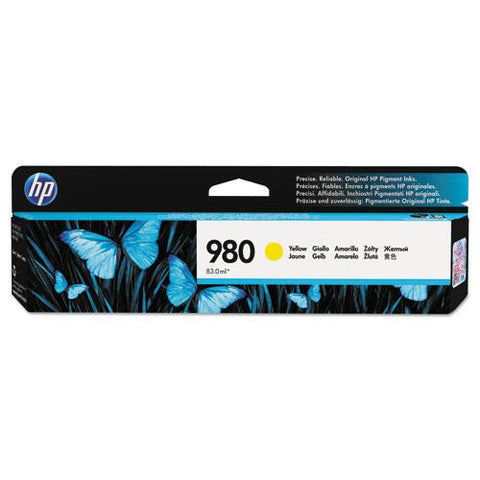 Original HP 980, (D8J09A) Yellow Original Ink Cartridge