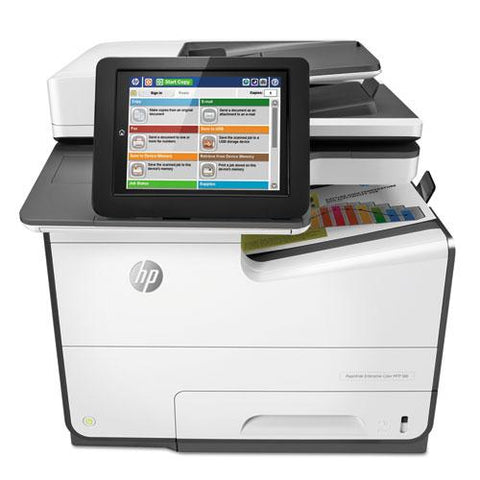Original HP PageWide Enterprise Color MFP 586f, Copy/Fax/Print/Scan