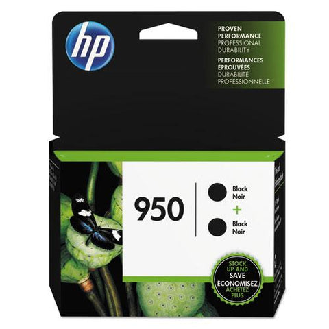 Original HP 950, (L0S28AN) 2-pack Black Original Ink Cartridges