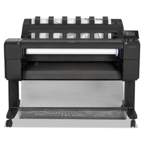 Original HP Designjet T930 36" PostScript Wide-Format Inkjet Printer w/Encrypted Hard Disk