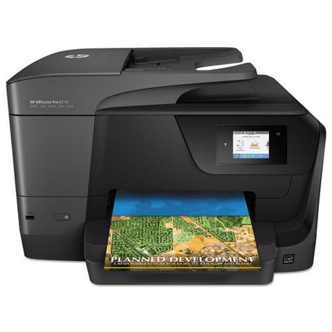 Original HP OfficeJet Pro 8710 All-in-One Printer, Copy/Fax/Print/Scan