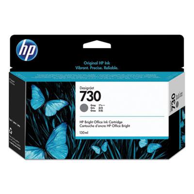 Original HP 730 Standard Yield Grey Inkjet Cartridge, HP P2V66A