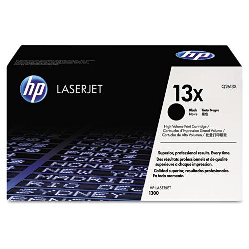 Original HP 13X, (Q2613X) High Yield Black Original LaserJet Toner Cartridge