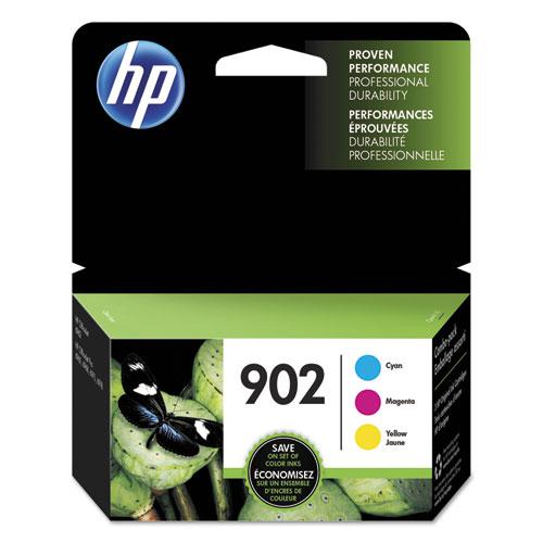 Original HP 902, (T0A38AN) 3-pack Cyan/Magenta/Yellow Original Ink Cartridges