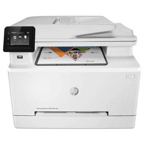 Original HP Color LaserJet Pro MFP M281fdw Multifunction Laser Printer, Copy/Fax/Print/Scan