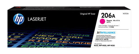 Original HP 206A Magenta Toner Cartridge, Standard Yield, HP W2113A