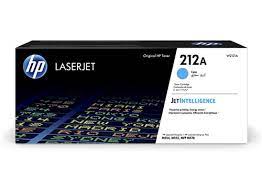 Original HP 212A Cyan Toner Cartridge, Standard Yield, HP W2121A