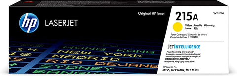 Original HP 215A Yellow Toner Cartridge, Standard Yield, HP W2312A