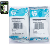 Genuine HP 61 Black Ink Cartridges, Original OEM Twin-Pack Save Your Money (CH562W)