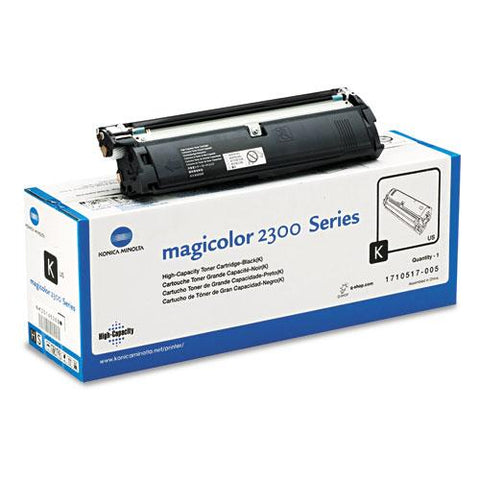 Original Konica Minolta 1710517005 High-Yield Toner, 4500 Page-Yield, Black