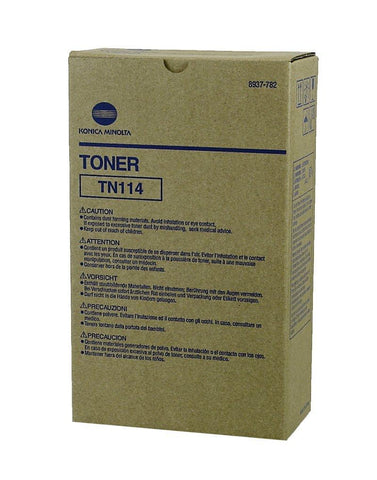 Original Konica Minolta 8937782 (TN114/ TN-114) Type 106A Toner Cartridge (2/BX) (22K YLD) (AKA 8937708)
