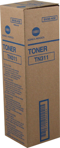 Original Konica Minolta 8938402, 8938-402 (TN311, TN-311) Black Toner Cartridge (17.5K YLD)