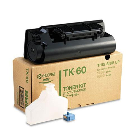 Original Kyocera TK60 Toner, 20000 Page-Yield, Black