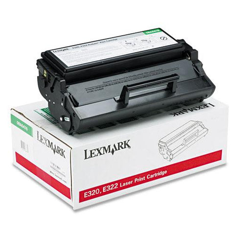 Original Lexmark 08A0476 Toner, 3000 Page-Yield, Black