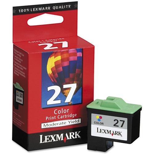 Original Lexmark 10N0227 (27) Ink, Tri-Color