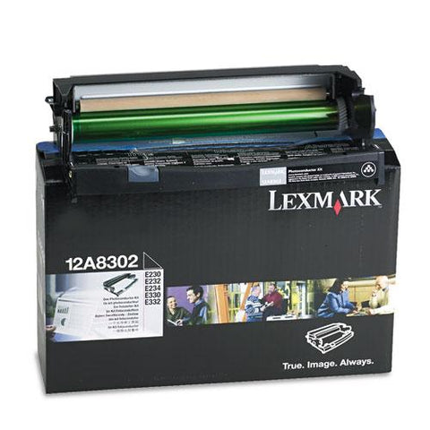 Original Lexmark 12A8302 Photoconductor Kit, Black
