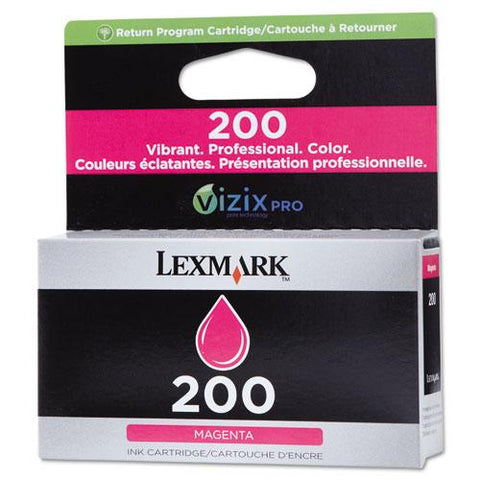 Original Lexmark 14L0087 (200) Ink, Magenta