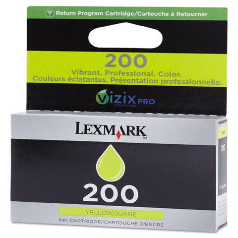 Original Lexmark 14L0088 (200) Ink, Yellow