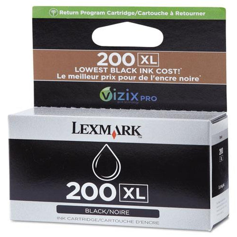 Original Lexmark 14L0174 (200XL) High-Yield Ink, Black